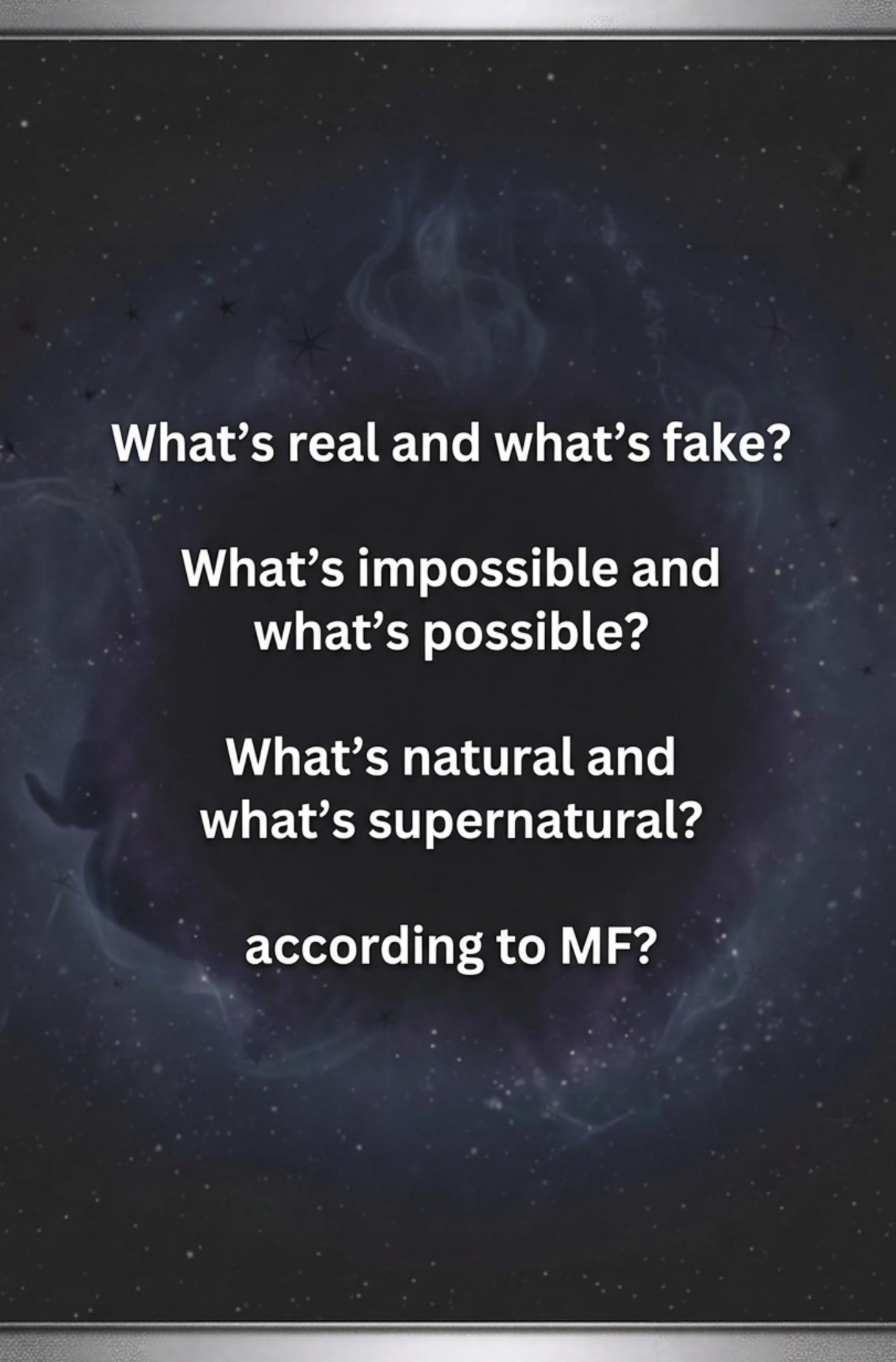 Back cover of Supernatural According to Me